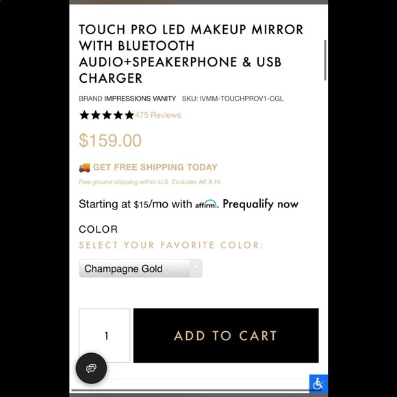 Impressions Vanity Mirror Bluetooth - Picture 2 of 5
